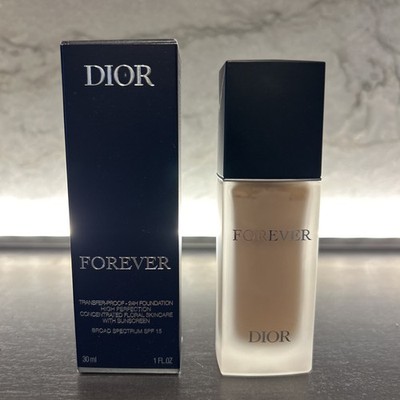 Dior Forever Transfer Proof 24H Foundation SPF 15 3.5N Neutral NEW - Exp 12/25