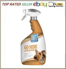 OUT PetCare Go Here Attractant Dog and Puppy Potty Training Spray, Safe, Effect