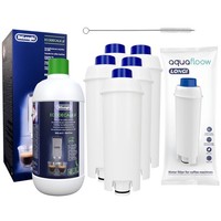 Ecodecalk 500Ml Entkalker + 5X Wasserfilter Passend FüR Delonghi Mit Dls C002
