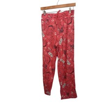 Disney Pajama Pants Medium M Pink Winnie the Pooh Eeyore Lounge Disneycore
