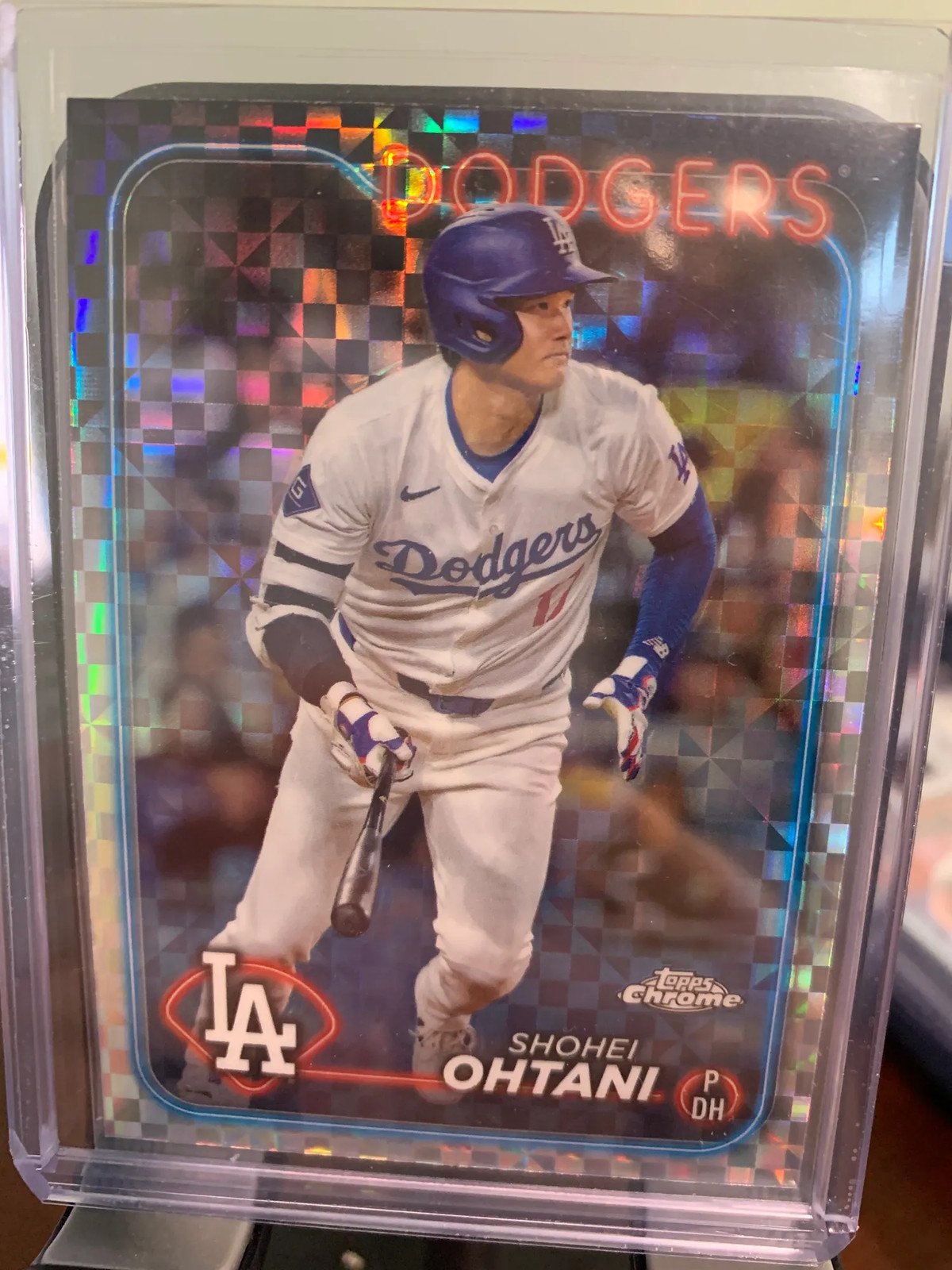 2024 Topps Chrome Shohei Ohtani #1 X-Fractor