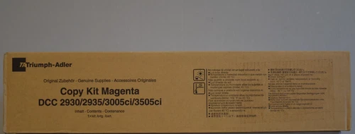 Original Triumph Adler Toner DCC 2930 Magenta 1T02LKBTA001 für 3005ci/3505ci