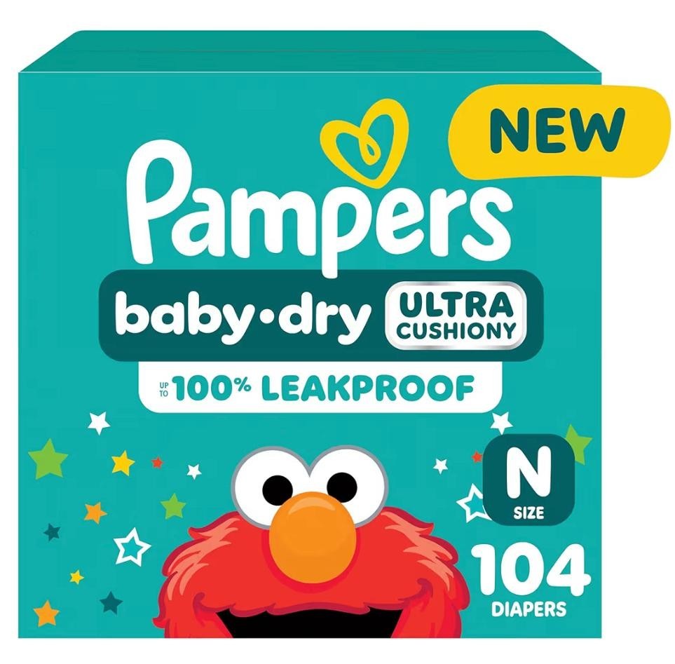 S - Baby Dry - Size 1, 2, 3, 4, 5, 7, Nb Disposable Infant D