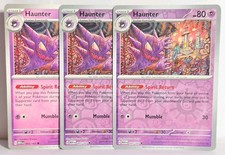 Haunter 093/165 Reverse Holo X2 NM Scarlatto e Viola 151 Carta Pokémon TCG 3X