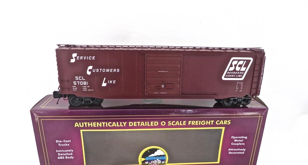 O Gauge MTH Premier Seaboard 50' Ps-1 Box Car 20-99314 Brand New