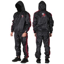 Sauna Suit Anti Rip Long Sleeve Sweat Suit Weightloss Suit Tracksuit men women