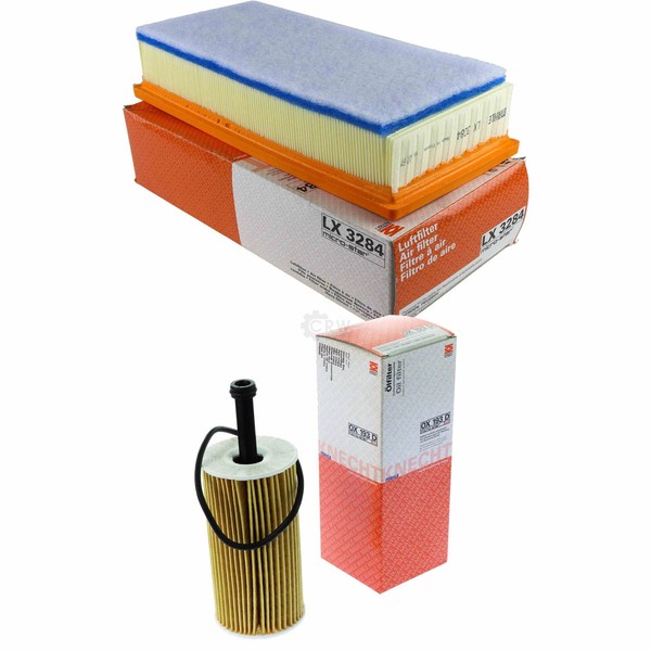 Mahle / Knecht Set Filterpaket Luftfilter LX 3284 ÖLfilter OX 193D-image