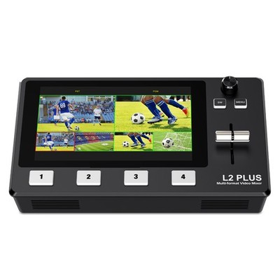 L2 PLUS Multi-Format Video Mixer Switcher With 5.5 Inch Touchscreen 4