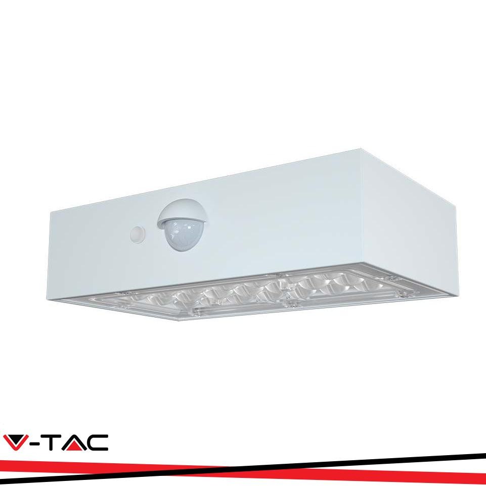 3W LED SOLAR WALL LIGHT BRICK BIANCO