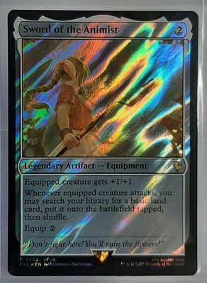 Sword of the Animist - Rare/Surge Foil -Comm. FINAL FANTASY: Collector`s Edition