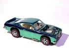Hot Wheels Vtg 1968 Custom Made Redline Plymouth Barracuda Green Spectraflame