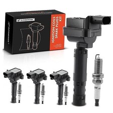Ignition Coils and Spark Plugs Kits Compatible with Mercedes Benz C230 2003