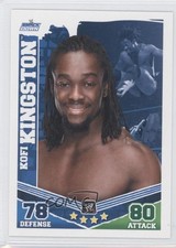 2010 Topps WWE Slam Attax Mayhem Kofi Kingston 0j0