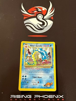 Rising Phoenix Pokemon - Misty's Gyarados 13/132 Gym Challenge Played #2504