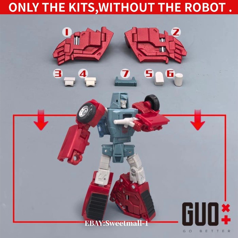 IN STOCK! GO BETTER 3D DIY Filler Upgrade Kit For SS86 Windcharger Filling Parts