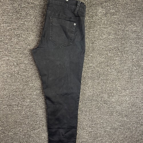 Mossimo Supply Co Womens Black Jeans Power Stretch Mid Rise Skinny Sz: 15 Fit 6 - Picture 4 of 5