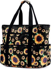Beach Bags for Women Large Beach Tote Bag with Zipper Pockets Beach Bag Waterpro