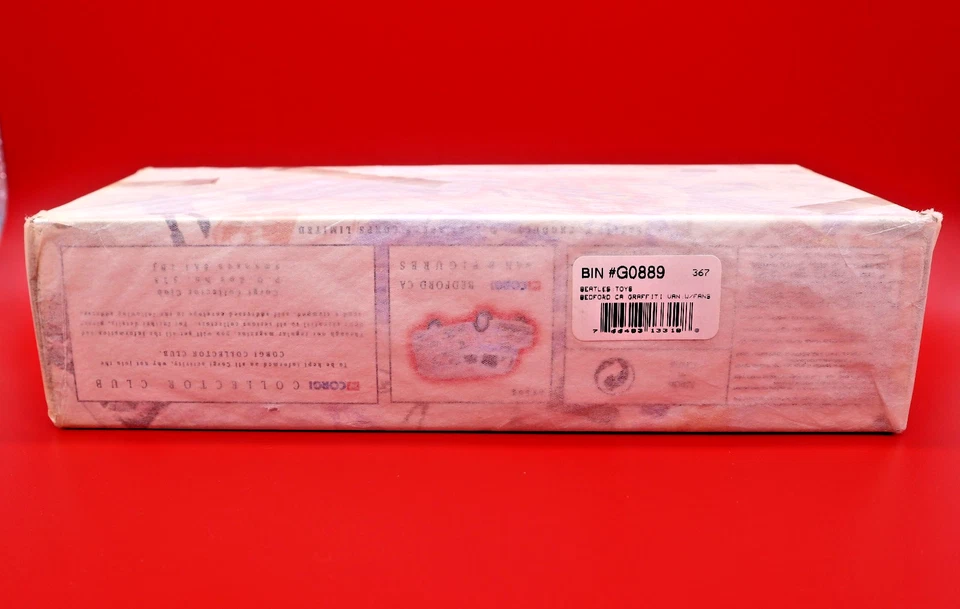 The Beatles Corgi Classics Bedford Graffiti Van w/figures 1997 (Factory Wrapped) - Image 2 of 4