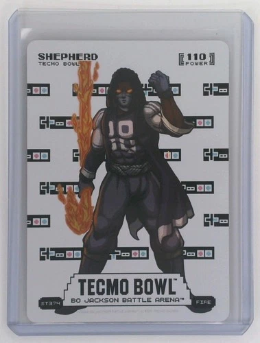 Bo Jackson Battle Arena Tecmo Bowl Shepherd (CeeDee Lamb) Fire Sore Thumb SP