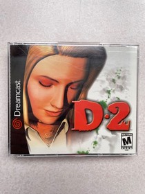D2 Sega Dreamcast - Broken Jewel Case - Tested Working
