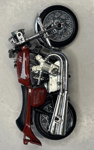 Polistil MV Agusta 750 GT Red 1:24 Italian Diecast Vintage 1974 Boxed GT55 - Picture 17 of 23