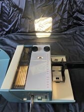 Kodak 300 Projector Model 1 Slide Projector w/Box, Lamp, Changer. WORKS