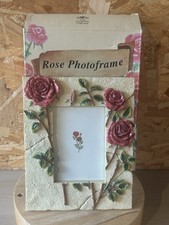 The Leonardo Collection Rose Flower Photo Frame Retro 90's Flower Roses