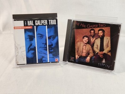 HAL GALPER Trio- Invitation To A Concert + Tippin (CDs Concord Jazz) Discs NM