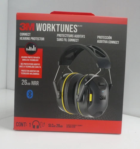 3M WorkTunes Connect Wireless Hearing Protector 90570-DC DAMAGED BOX