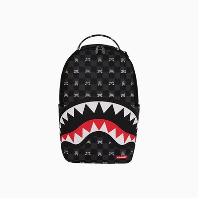 sprayground 完売品　7枚目購入履歴あり SPRAYGROUND GRAY PEEKING CHARACTER CHECK BACKPACK | eBay