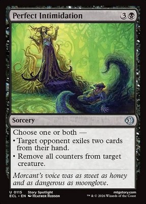*MtG: 4x Perfect Intimidation - Lorwyn Eclipsed Uncommon - magicman-europe*