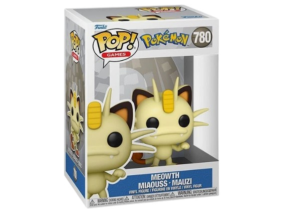 Funko Pop! Games Pokemon Meowth 780