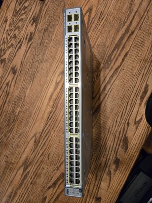 Cisco Catalyst 3750 Series 48 Port Ethernet Switch WS-C3750-48PS-S