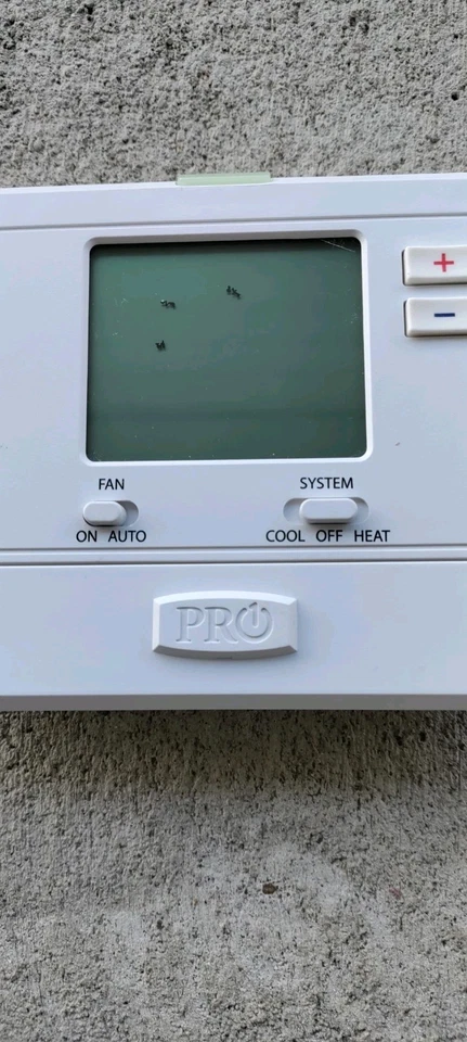 PRO 1 1AQ T701 Non-Programmable Electronic Thermostat, White, Pre-Owned! - Image 4 of 4