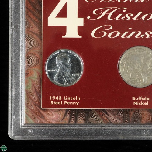 America's 4 Most Historic Coins Holder - 4 Coin Set - Picture 3 of 10