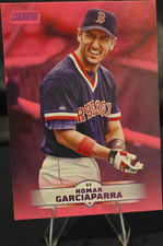 Topps 2025 Stadium Club Nomar Garciaparra #20 Pink Foil Boston Red Sox