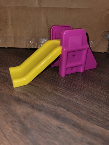 Barney Dinosaurier Schulhaus Spielplatz Ersatz 1993 Rutsche - Bild 1 von 6