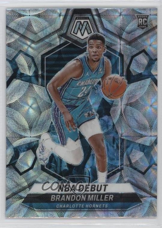 2023 Panini Mosaic NBA Debut International Prizm Brandon Miller Rookie RC 1nr7