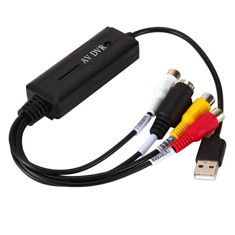 USB 2.0 Easycap Audio Video Capture Card Adapter VHS To DVD Video For Windows 10 - Image 3 of 4