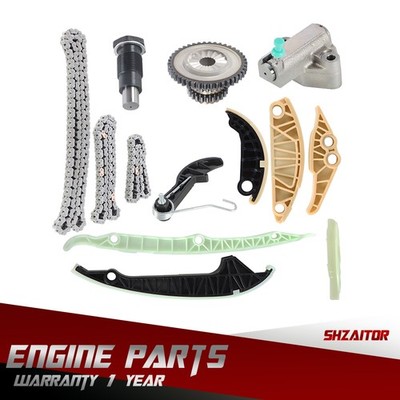 Front Timing Chain Set For VW Jetta Golf MK5 MK6 Passat Audi A4 EA888 1.8 2.0T