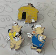 The Three Little Pigs 2019 Hidden Mickey DLR Choose a Disney Pin