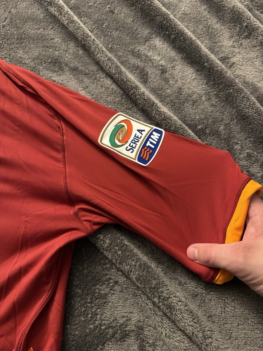 AS Roma 2011/12 Totti #10 Jersey Kappa Kombat L NWT WIND Serie A