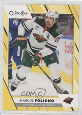 2023-24 O-Pee-Chee Yellow Border Marcus Foligno #301 2o7