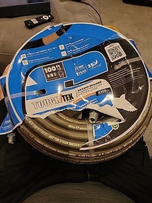 #ad BluShield BluBird Pressure Washer Hose 4100 PSI Gray $114.95