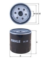 ÖLfilter Mahle Oc 90 Anschraubfilter FüR Opel Daewoo Saab Chevrolet Lada Vectra