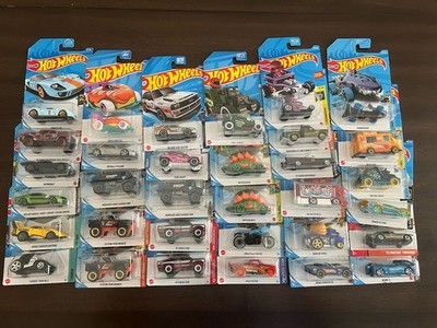Hot Wheels Mainline Lot of 33 Unopened Treasure Hunt