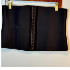 Yianna Black Corset Bustier Coquette Goth Womens 