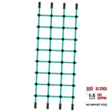 Climbing Cargo Net 30" x 139" Outdoor Climbing Net for Kids Green - 30" X 139"