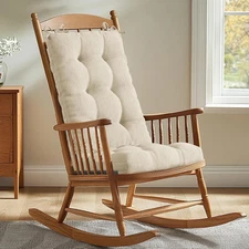 Rocking Chair Cushions, Water Resistant Glider Rocker Replacement Cushion Set fo