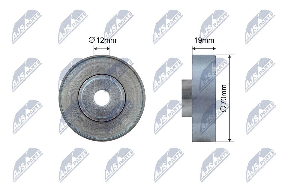 Pulley Idler V-Belt For Suzuki Baleno (Eg ) 95- Grand Vitara 01- - Image 11